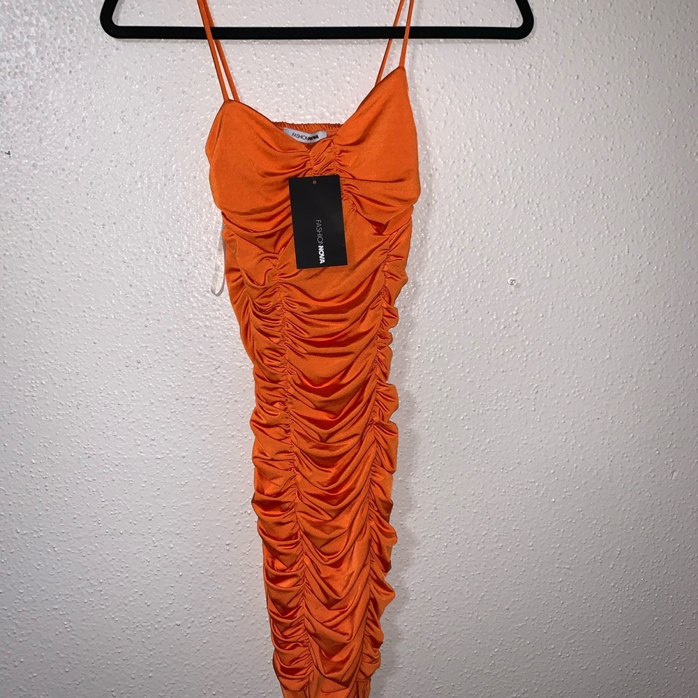 Fashion nova ruched dress
